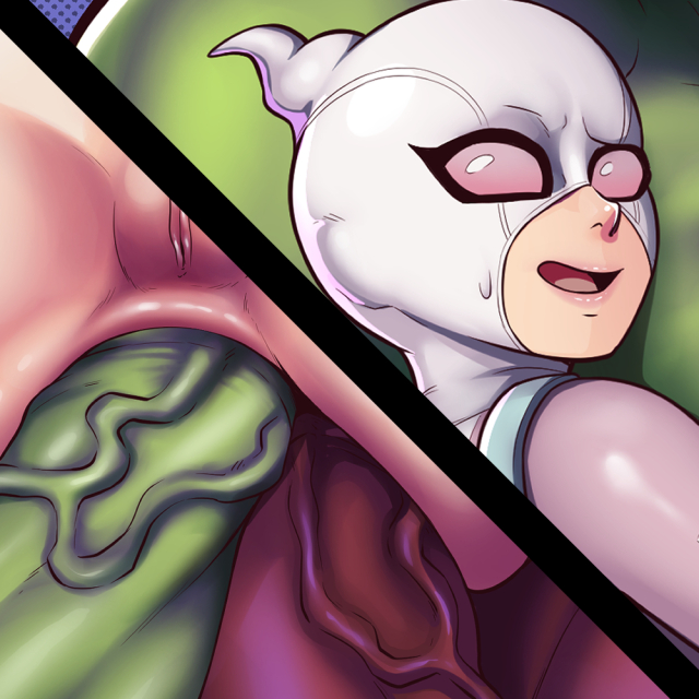 222 - GwenPool ANALized [no cum]